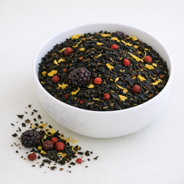 Mormors Bær Te. Sort te fra Tespecialisten