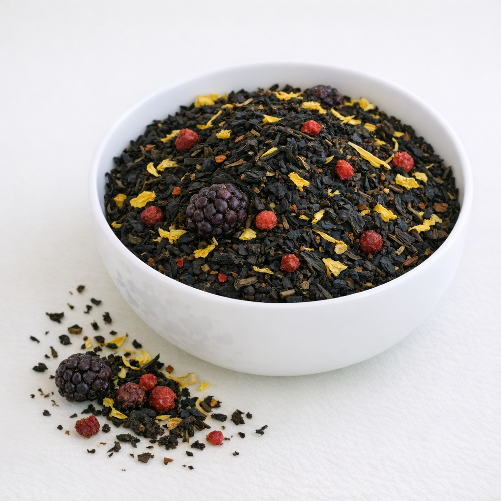 Mormors Bær Te. Sort te fra Tespecialisten