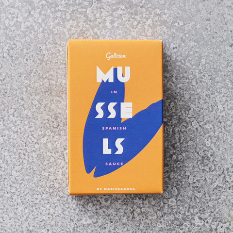 Grøndals muslinger i escabeche sauce